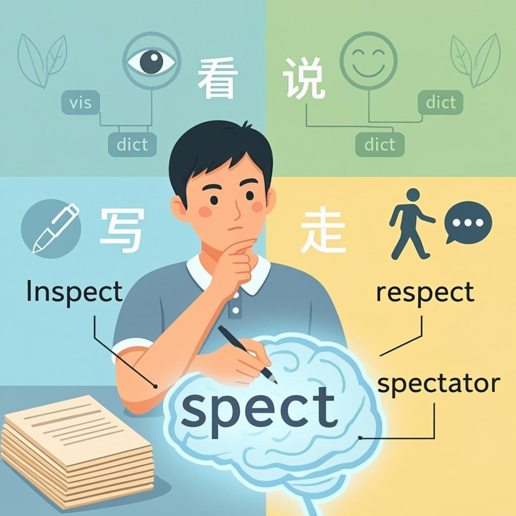 中学生通过词根词缀联想记单词的系统方法相关插图
