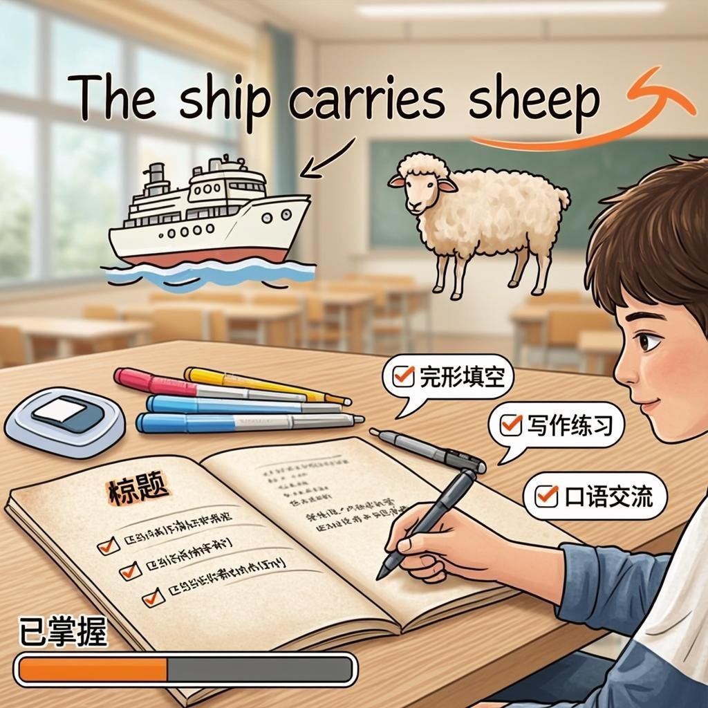 中学生借助错题本整理易混记单词的纠错方法相关插图
