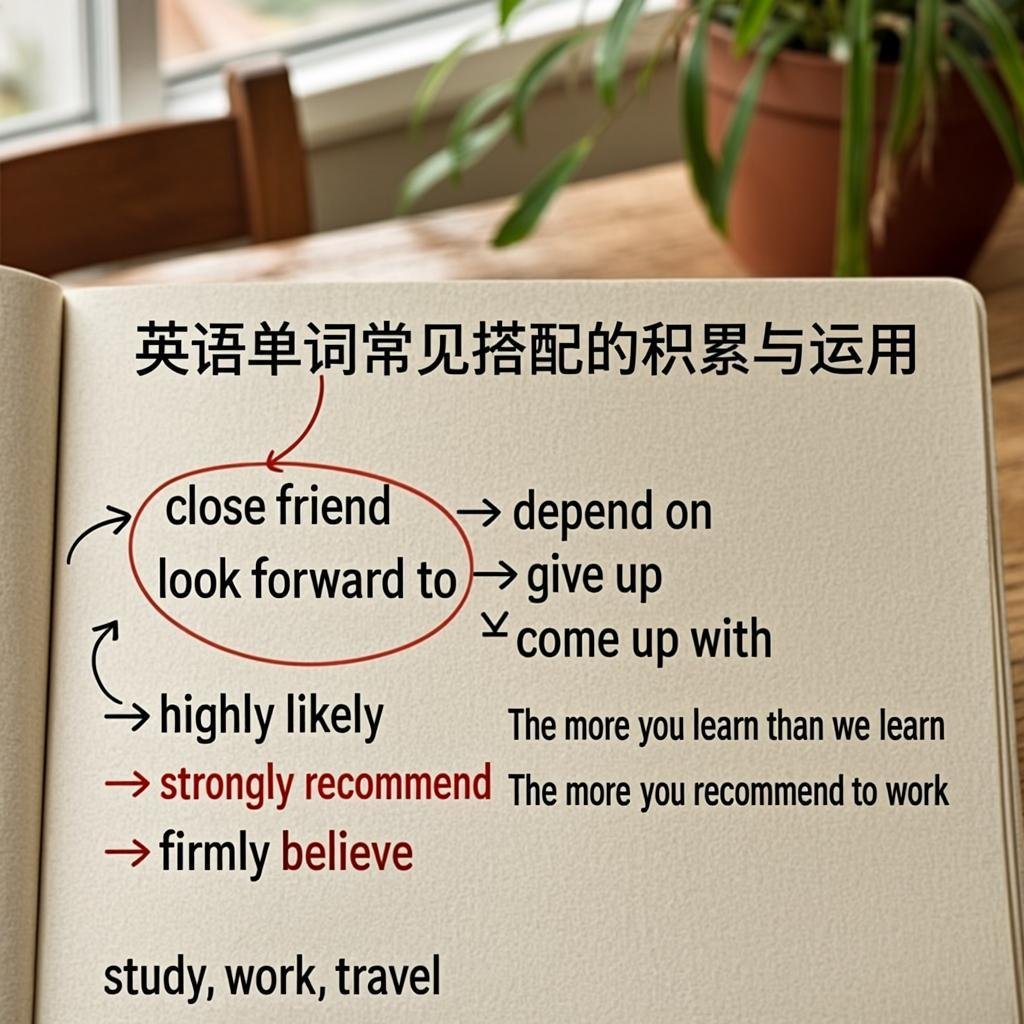 英语单词常见搭配的积累与运用相关插图