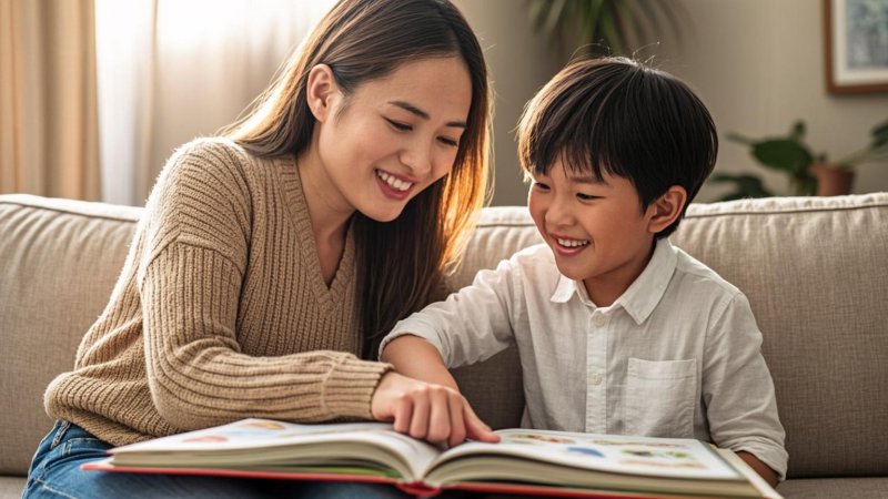 家长陪孩子读英语单词绘本：把"读"变成"玩"的互动方法